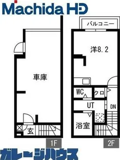 大阪府堺市東区草尾【一戸建】の間取り