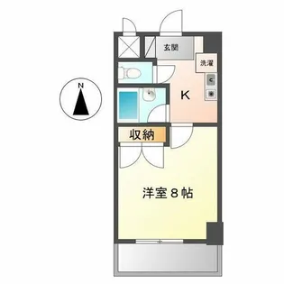 ミューズミズホ【1階】の間取り