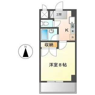 ミューズミズホ【2階】の間取り