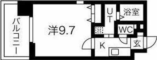 THE BRICKS(ザ ブリックス)【10階】の間取り