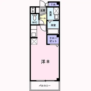 アビタシオン・シエル【3階】の間取り