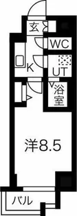 ファステート名古屋駅前アルティス【4階】の間取り