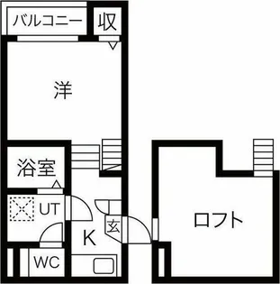 Belle Demeure【1階】の間取り