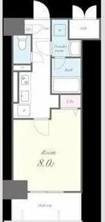 メイプル岩塚本通【4階】の間取り