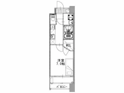 ギャラン竪町【4階】の間取り