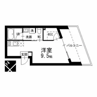 plusM KAKUOZANⅡ【2階】の間取り