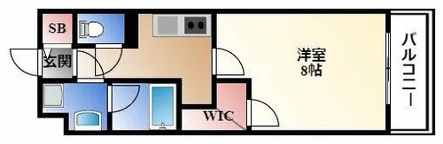 フェアリー【3階】の間取り