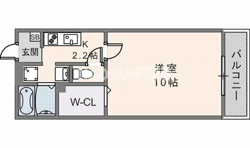 ロワール【1階】の間取り