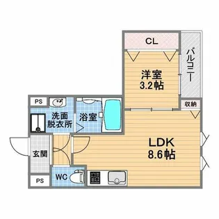 ユニコ【1階】の間取り