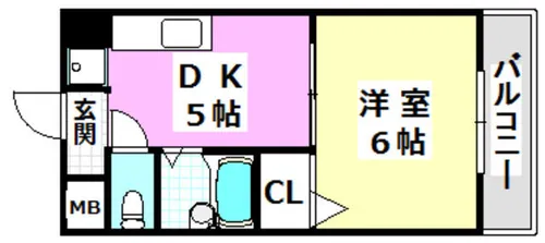 ルミエールM【3階】の間取り