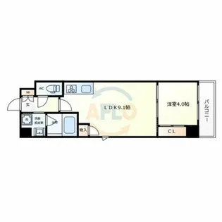 トーシンイーストビル【5階】の間取り