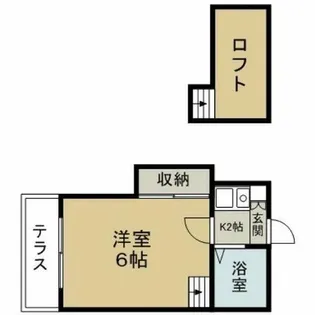 アプローズ岡崎【1階】の間取り