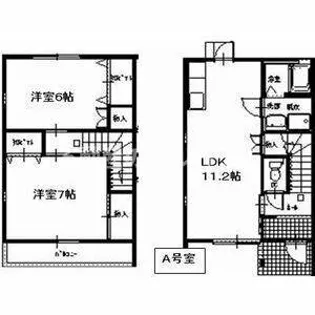 スペランツァ【A号室】の間取り