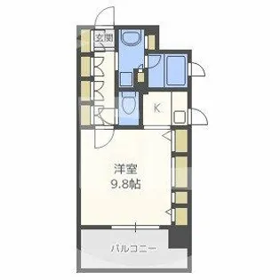 KAISEI梅田【7階】の間取り
