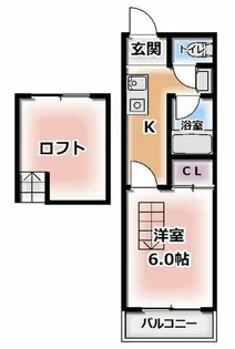 コムズスクエア大日【4階】の間取り