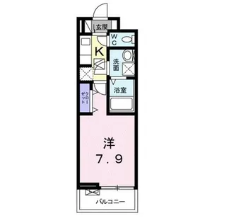K-3.四条大路【1階】の間取り