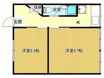 Comfort恵【1階】の間取り