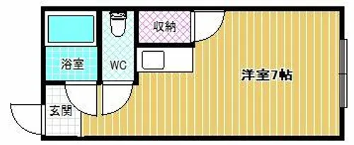 メゾン・フォーレ【2階】の間取り