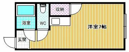 メゾン・フォーレ【2階】の間取り