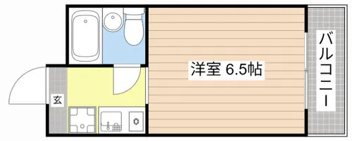 ブエナビスタ大津イースト【101号室】の間取り