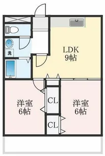 アーベインコート【2階】の間取り