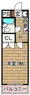 アラスカハウス【301号室】の間取り