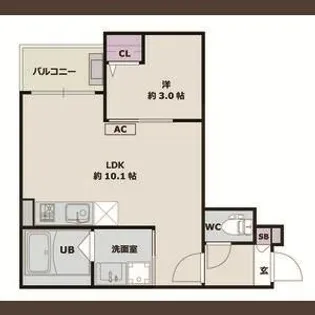 Jack koshiro 1【2階】の間取り