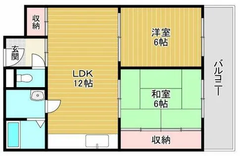 伸和ハイムビル【3階】の間取り
