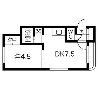 ブローニュ24【3階】の間取り
