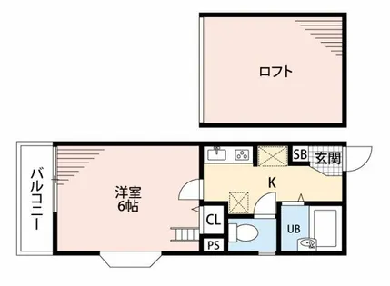 イーストピュア筥松【1階】の間取り
