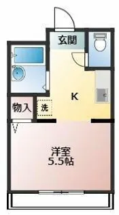 フィールドM【203号室】の間取り