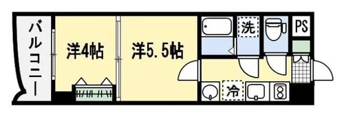 ロイヤルマジェスティ【15階】の間取り