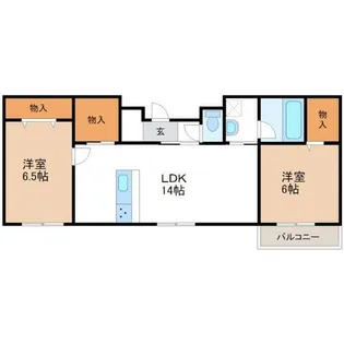 YS4739【302号室】の間取り