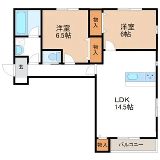 YS4739【303号室】の間取り