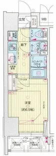 プレサンス福島吉野ミナージ【11階】の間取り