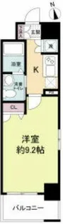レジデンス京橋スクエア【2階】の間取り