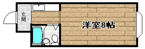 レナジア高槻【403号室】の間取り
