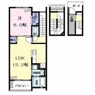 Iride K【3階】の間取り