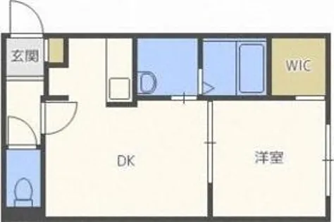 ミュゲ中の島【3階】の間取り
