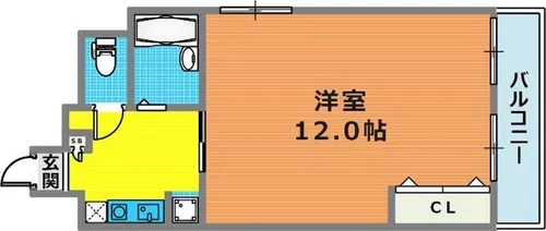 アビータミオ神戸岡本【306号室】の間取り