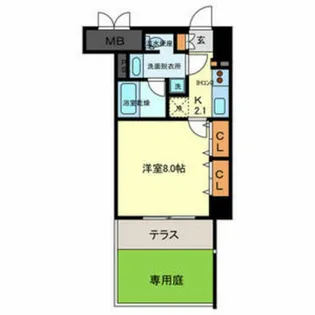 兵庫県神戸市東灘区田中町2丁目【マンション】の間取り
