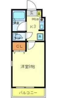 大阪府豊中市北条町1丁目【アパート】の間取り