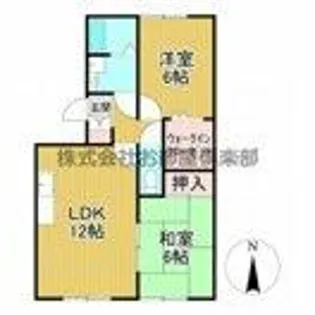 ソールズベリー御井【3階】の間取り