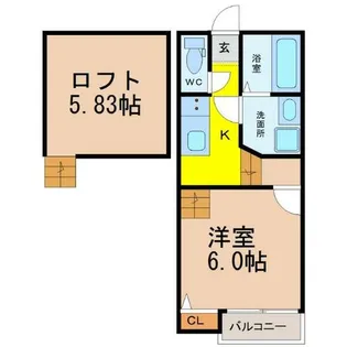 アステール【1階】の間取り
