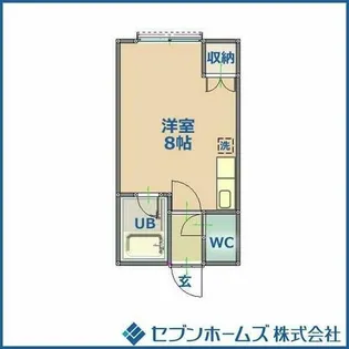瀬比亜館南5条A棟【1階】の間取り