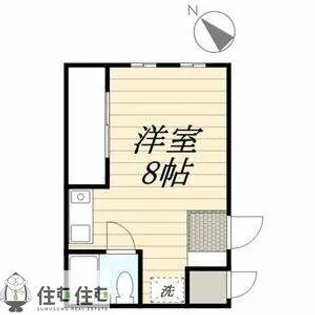 アークファースト【414号室】の間取り