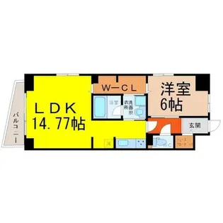 名駅南サクセスVIII【2階】の間取り