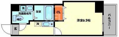 アリバあみだ池【7階】の間取り