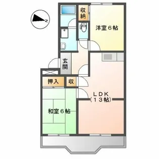 パークヒルズ213【3階】の間取り