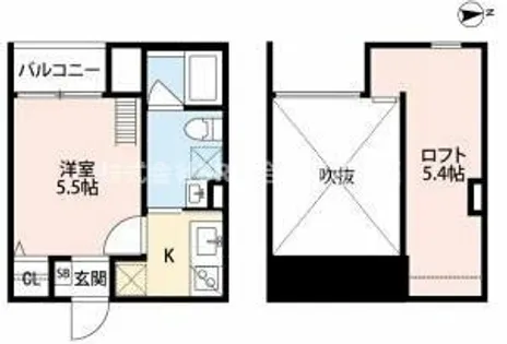 花園本町テラス【1階】の間取り